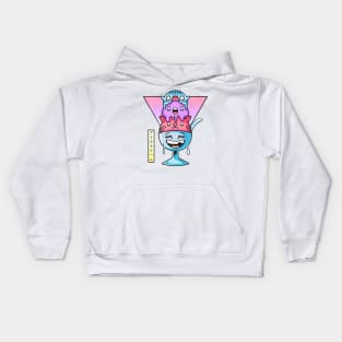 Kawaii ice cream Kids Hoodie